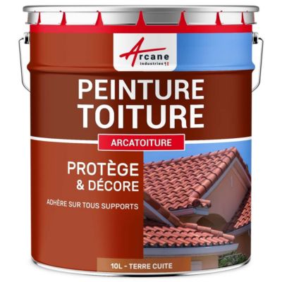 Peinture BEISER TOITURE spécial Fibro ciment pot de 12,5 litres