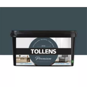 Peinture Tollens premium murs, boiseries et radiateurs abysse mat 2,5L