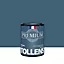 Peinture Tollens premium murs, boiseries et radiateurs bleu paon velours 750ml