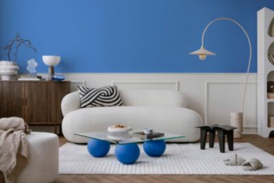 Peinture Tollens premium murs, boiseries et radiateurs bleu venitien velours 2,5L