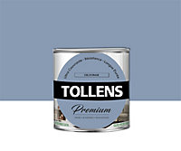 Peinture Tollens premium murs, boiseries et radiateurs ciel d'orage satin 0,75L