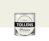 Peinture Tollens premium murs, boiseries et radiateurs clair de lune satin 0,75L