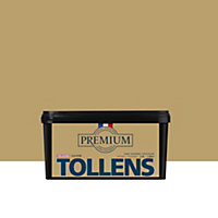 Peinture Tollens premium murs, boiseries et radiateurs doré soufre velours 2,5L