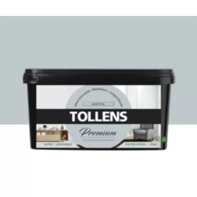 Peinture Tollens premium murs, boiseries et radiateurs galet poli satin 2,5L