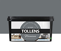 Peinture Tollens premium murs, boiseries et radiateurs gris carbone mat 2,5L