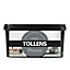 Peinture Tollens premium murs, boiseries et radiateurs gris carbone satin 2,5L