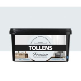 Peinture Tollens premium murs, boiseries et radiateurs gris perlé mat 2,5L