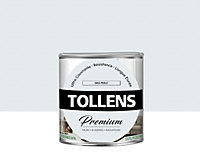 Peinture Tollens premium murs, boiseries et radiateurs gris perlé satin 0,75L
