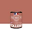 Peinture Tollens premium murs, boiseries et radiateurs marron brique velours 750ml