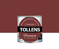 Peinture Tollens premium murs, boiseries et radiateurs moderne bordeaux mat 0,75L