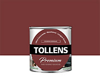 Peinture Tollens premium murs, boiseries et radiateurs moderne bordeaux satin 0,75L