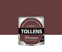 Peinture Tollens premium murs, boiseries et radiateurs néo terracotta satin 0,75L
