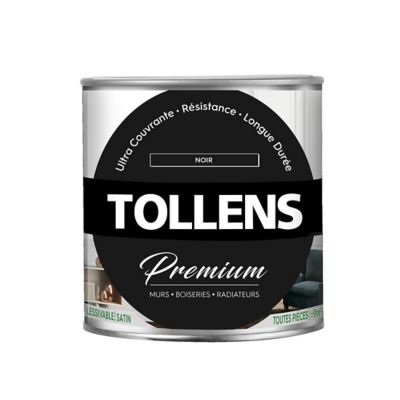 Peinture Tollens premium murs, boiseries et radiateurs lin lavé satin 0,75L main image 1
