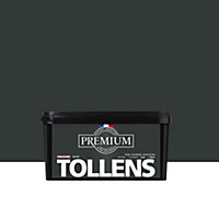 Peinture Tollens premium murs, boiseries et radiateurs noir velours 2,5L