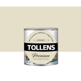 Peinture Tollens premium murs, boiseries et radiateurs note de beige mat 0,75L