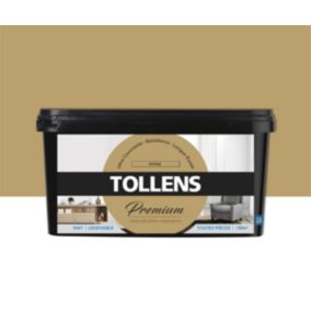 Peinture Tollens premium murs, boiseries et radiateurs patine mat 2,5L