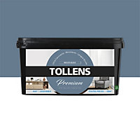 Peinture Tollens premium murs, boiseries et radiateurs reflets bleus mat 2,5L