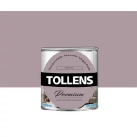 Peinture Tollens premium murs, boiseries et radiateurs rose de chic mat 0,75L