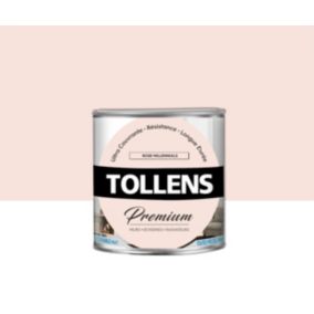 Peinture Tollens premium murs, boiseries et radiateurs rose millennials mat 0,75L