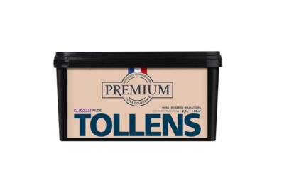 Peinture Tollens premium murs, boiseries et radiateurs rose nude velours 2,5L