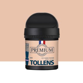 Peinture Tollens premium murs, boiseries et radiateurs rose nude velours 50ml