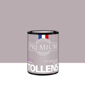 Peinture Tollens premium murs, boiseries et radiateurs rose pastel velours 750ml