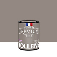 Peinture Tollens premium murs, boiseries et radiateurs velours marron brun délice 2,5L