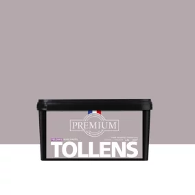 Peinture Tollens premium murs, boiseries et radiateurs velours rose pastel 2,5L