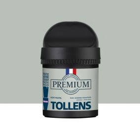 Peinture Tollens premium murs, boiseries et radiateurs vert pastel velours 50ml