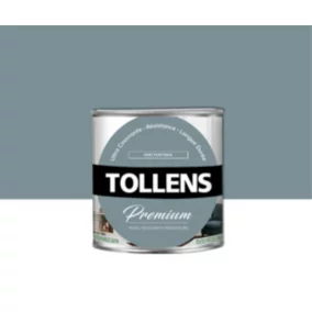 Peinture Tollens premium murs, boiseries et radiateurs vert poétique satin 0,75L