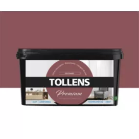 Peinture Tollens premium murs, boiseries et radiateurs vin chaud mat 2,5L