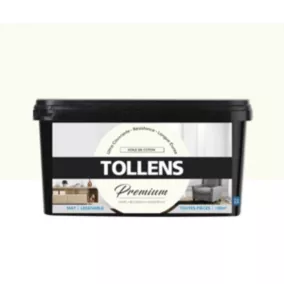 Peinture Tollens premium murs, boiseries et radiateurs voile de coton mat 2,5L