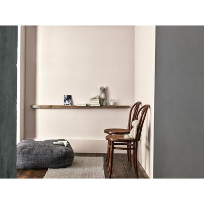 Peinture Valentine murs et boiseries Dulux Valentine blanc esprit de perle velouté mat 2L