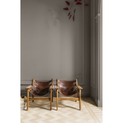 Peinture Valentine murs et boiseries Dulux Valentine gris chimère velouté mat 2L