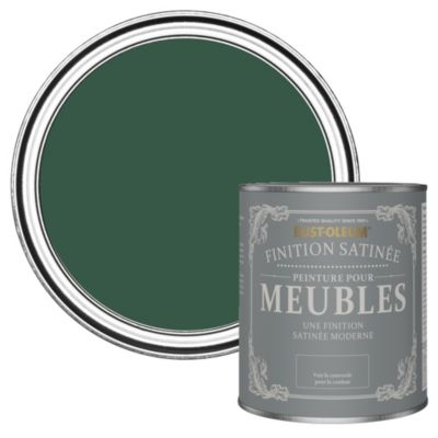 Peinture Verte pour Meubles, Finition Satinée - RUST-OLEUM - Pinède 750ml