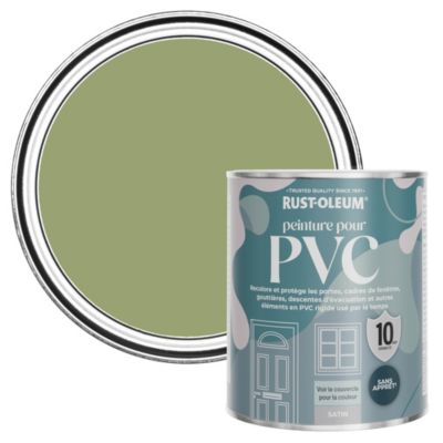 Peinture Verte pour Portes et Fenêtres en PVC, Finition Satinée - RUST ...