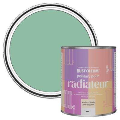 Peinture Verte pour Radiateur, Finition Mate - RUST-OLEUM - Wanderlust 750ml