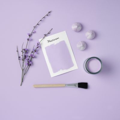 Peinture Violette pour Murs et Plafonds mat profond Chalky - RUST-OLEUM - Macaron 2,5 L