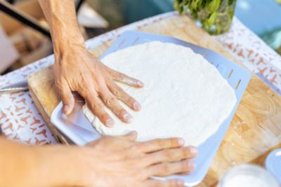 Pelle à Pizza Professionnelle 30 Cm En Aluminium Perforé - Grande Surface, Poignée En Bois Amovible, Pour Four Et Transfert Facile - 7