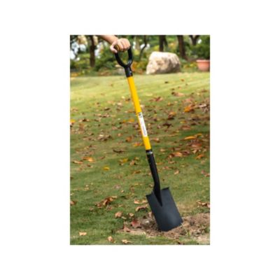 Pelle bêche pour jardin - Suan - Manche en fibre de verre - Poignée confort