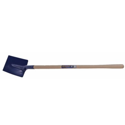 Pelle carrée acier 25 cm et manche bois, Duchesnay