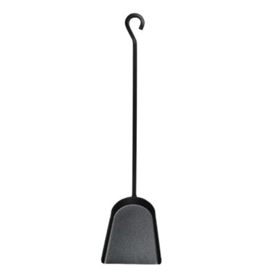 Pelle de cheminée Dixneuf Tribu acier noire 50 cm