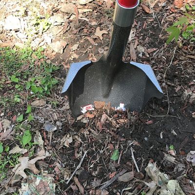 Pelle rebord Root Slayer en acier au carbone