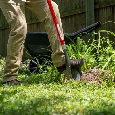 Pelle rebord Root Slayer en acier au carbone