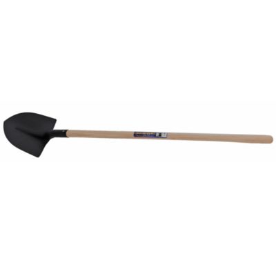 Pelle ronde acier 27 cm avec manche bois, Duchesnay