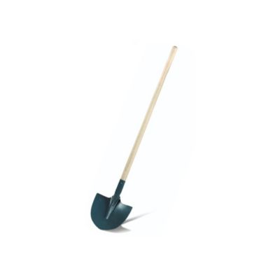 Pelle ronde trempée émmanchée en bois 27cm - MERCIER - 4506
