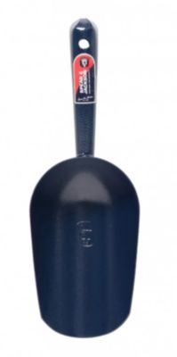 Pelle à terreau en acier - Bleu