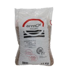 Pellet 100% résineux Armor sac de 15 kg