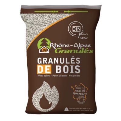 Pellets 100% résineux Sac de 15 kg - Haute performance et faible encrassement