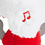 Peluche de Noël animée et musicale ours polaire